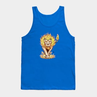 Fiery Lion Tank Top